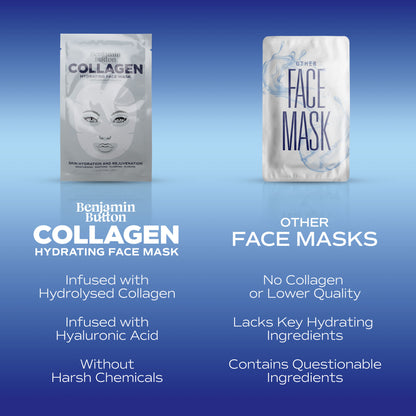 5-Pack Collagen Hydrating Face Mask