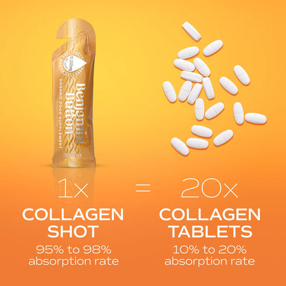 14x Mango 10,000mg Marine Collagen Liquid Sachets