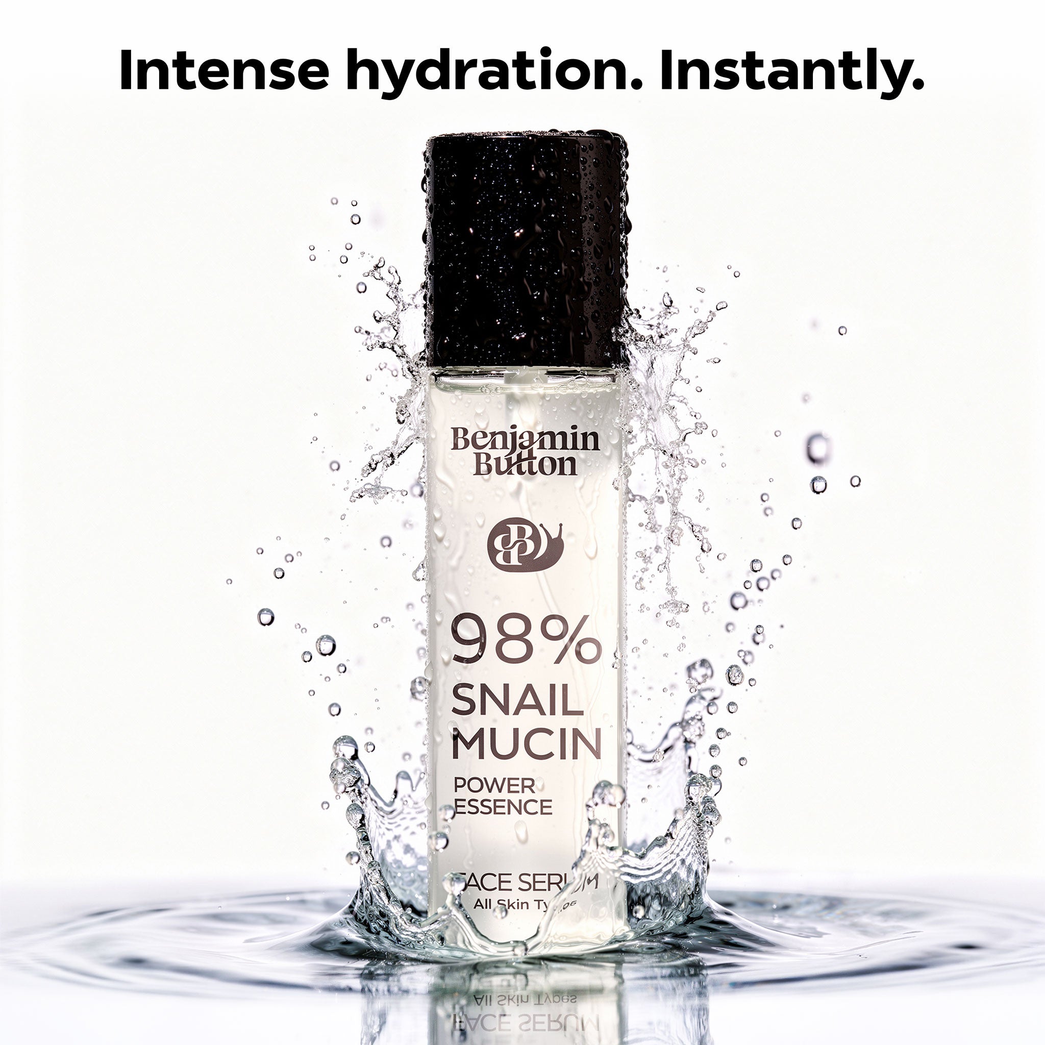 Snail Mucin Serum 98% - Hydrating Snail Secretion Serum - 100ml