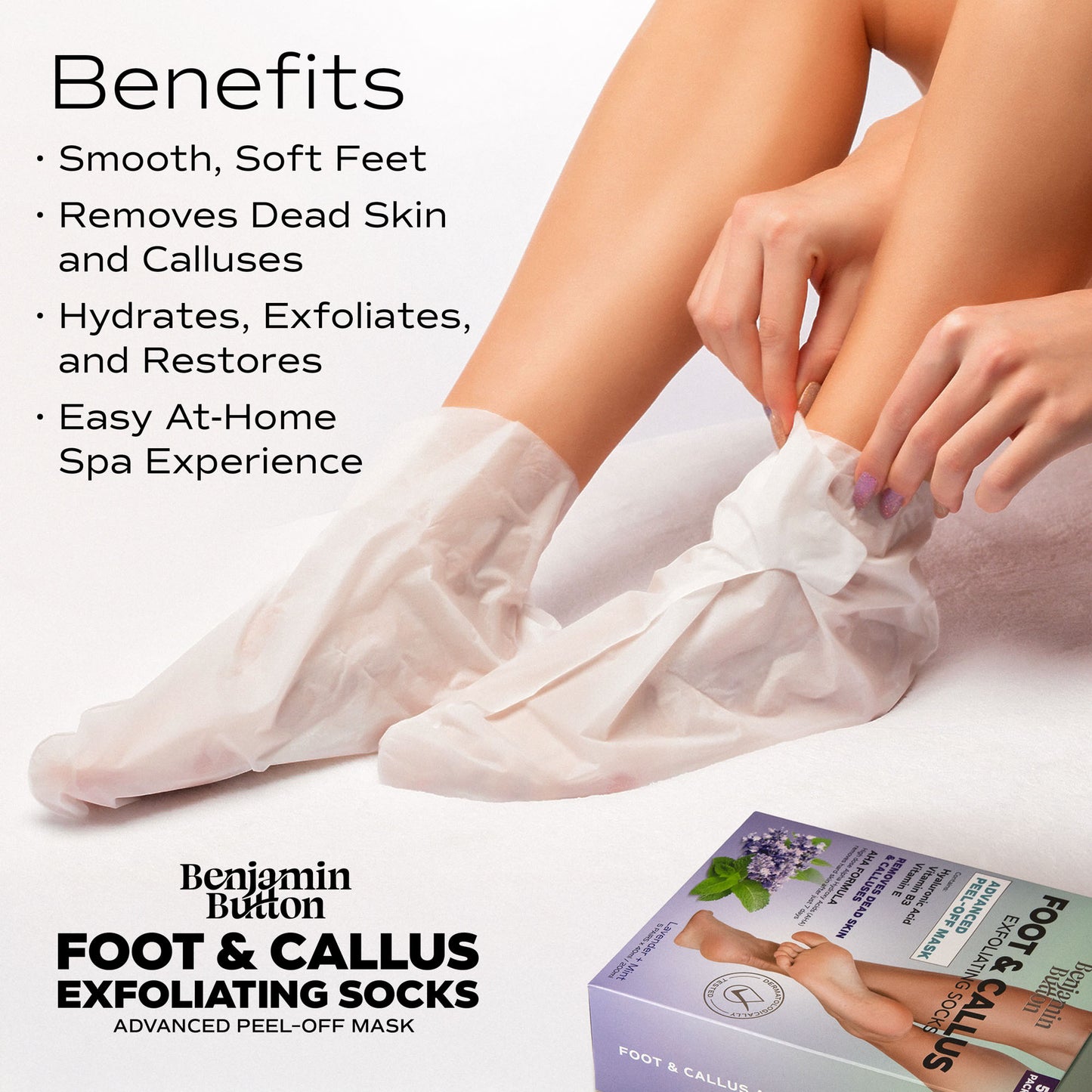 Advanced Exfoliating Foot Mask Single