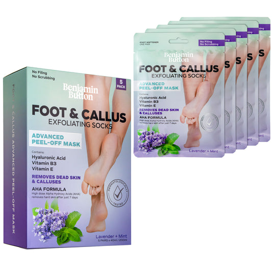 Exfoliating Foot Mask 5-Pack