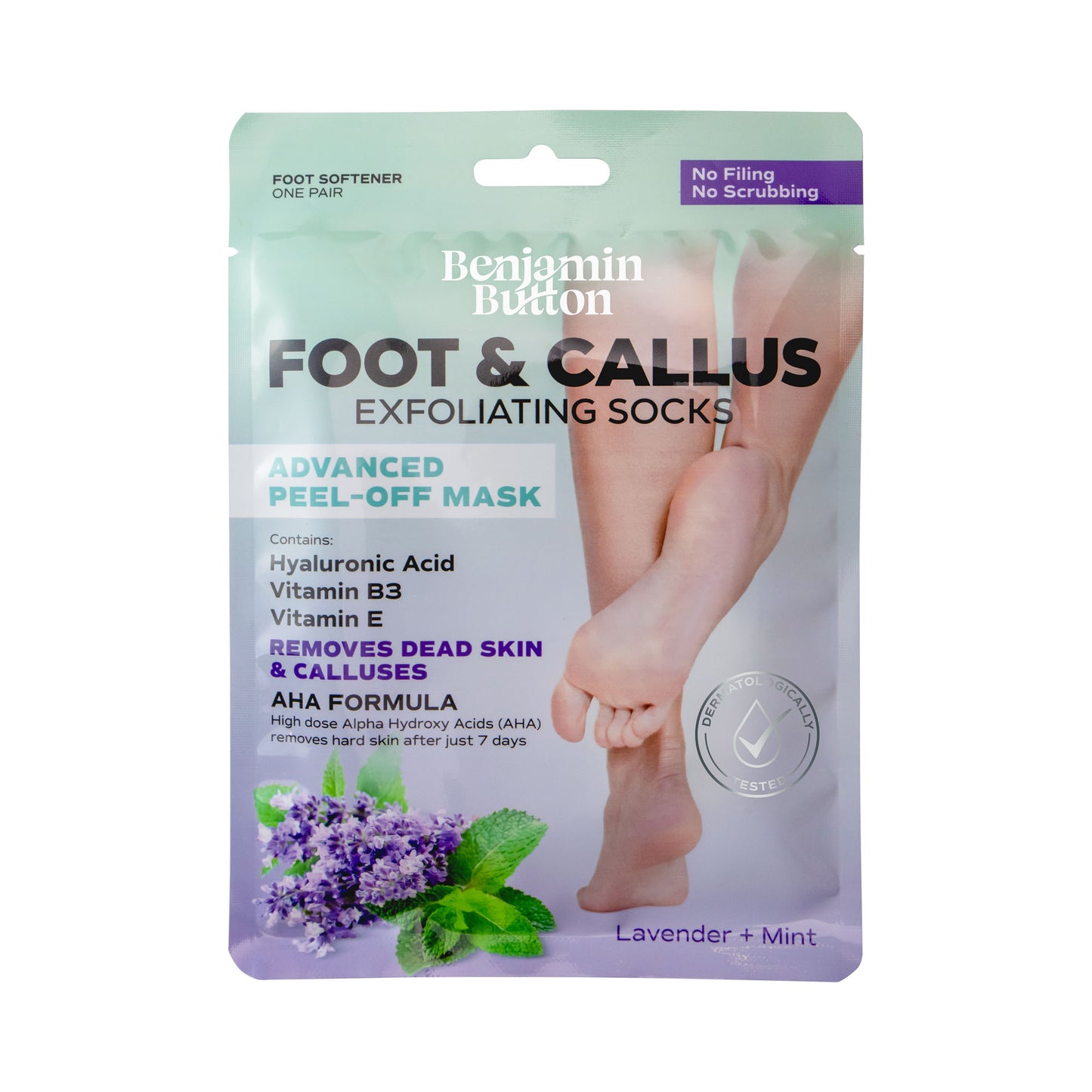 Advanced Exfoliating Foot Mask Single