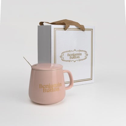 Benjamin Button Pink Coffee Cup