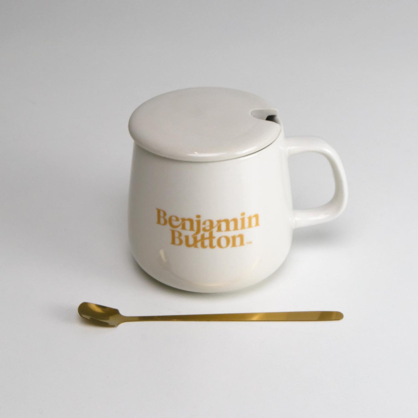 Benjamin Button White Coffee Cup